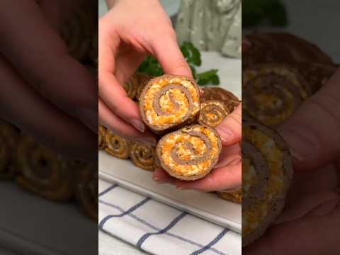 Такую печенку едят все! Еще и ДОБАВКИ просят. Печеночные рулетики - быстро и несложно