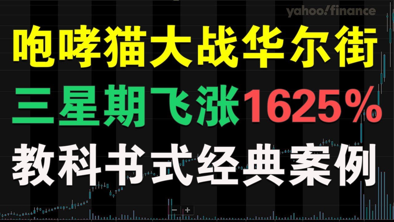 咆哮的小猫大战华尔街，GameStop创造奇迹，三周大涨1600%(游戏驿站股票史无前例空头挤压short squeeze)