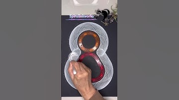 Snowman ☃️⛄️#asmrsounds #spirograph #satisfying #asmr #art #relaxationsounds