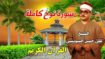 الشيخ على حسن السويسى سورة نوح كاملة