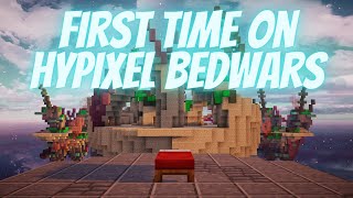 The FIRST Time EVER Playing Hypixel Bedwars - Stream Highlights PVP Montage