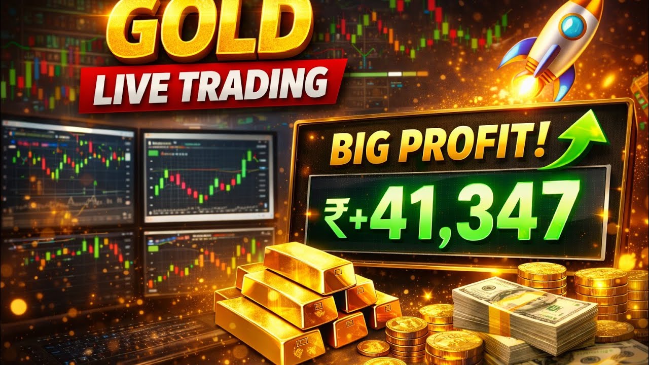 Gold Trading Me Loss Kyun Hota Hai? | LIVE Market Me Seekho Correct Entry