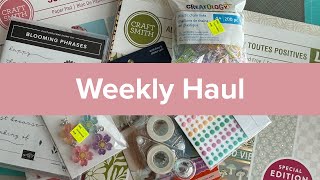 What’s in My Craft Bag? | June 21 Haul