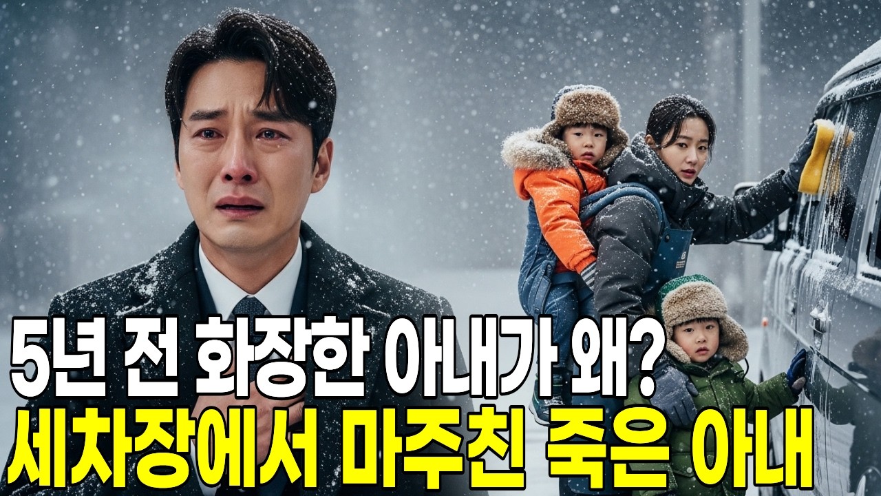 죽은 아내와 똑닮은 세차장 직원, 그녀가 등 뒤에 업고 있는 아이의 얼굴을 본 순간..| 감동사연 | 오디오북 | 인생사연 |