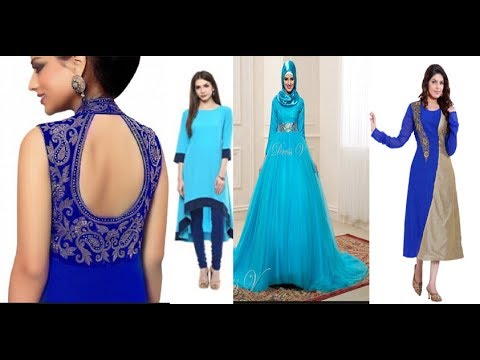 color combination for sky blue dress