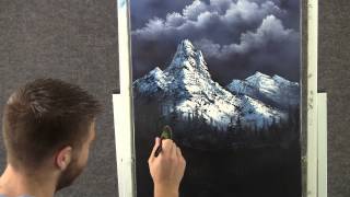 Paint with Kevin Hill - Mountain Waterfall wet on wet HD