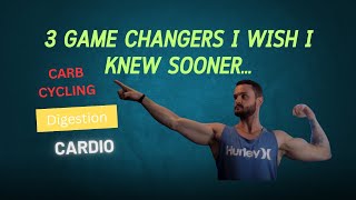 3 Fitness Secrets I Wish I Knew SOONER! (Carb Cycling, Cardio & Digestion Hacks) screenshot 2
