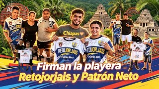 👕RETOJORJAIS Y PATRÓN NETO NOS FIRMAN LA PLAYERA DELA COPA YOUTUBERS