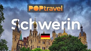 Walking in SCHWERIN / Germany 🇩🇪- Summer Rain - 4K 60fps (UHD)