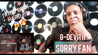 FIRST TIME HEARING G-Devith - Sorry Fan ft. Alvin REACTION | WHO IS HE?!? 🔥😳