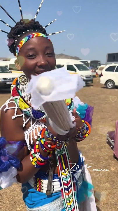 Zulu Essence Young Zulu Warrior in Vibrant Beaded