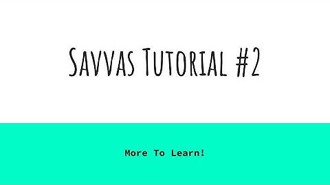 Tutorial - Savvas Realize 2