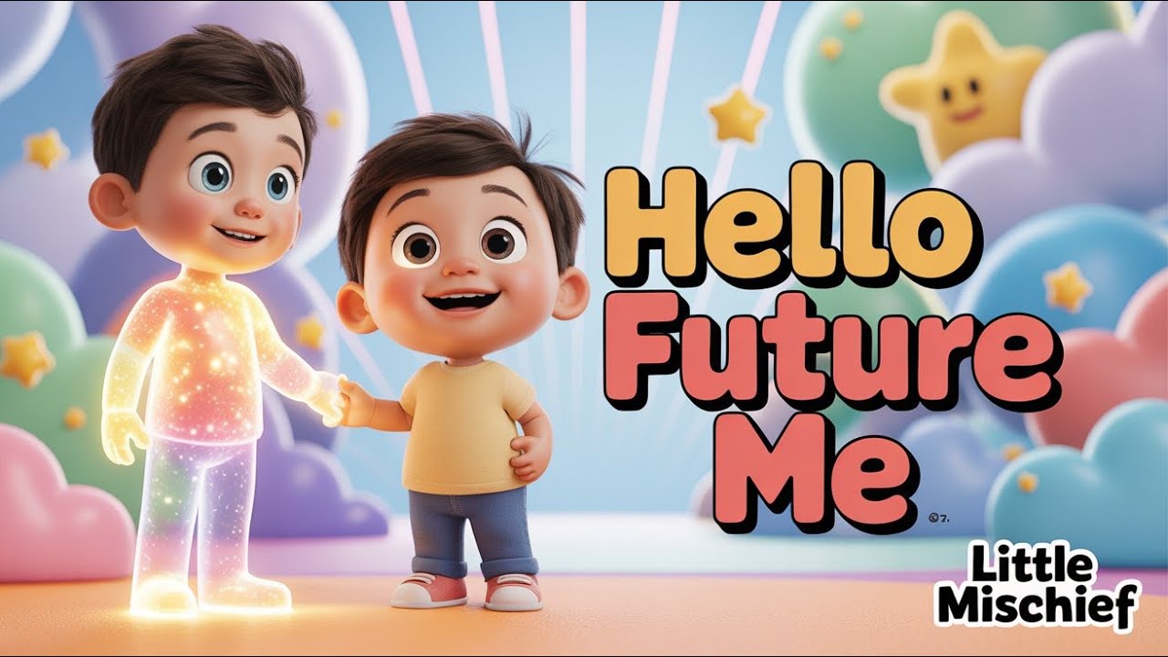 Hello Future Me 💫 | A Dreamy Song About Growing Up | Little Mischief