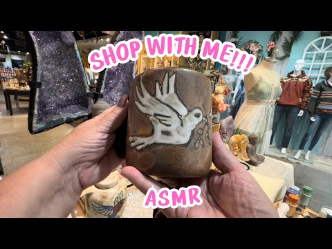 ASMR shop with me for Boho Christmas Gifts (whispering voiceover)