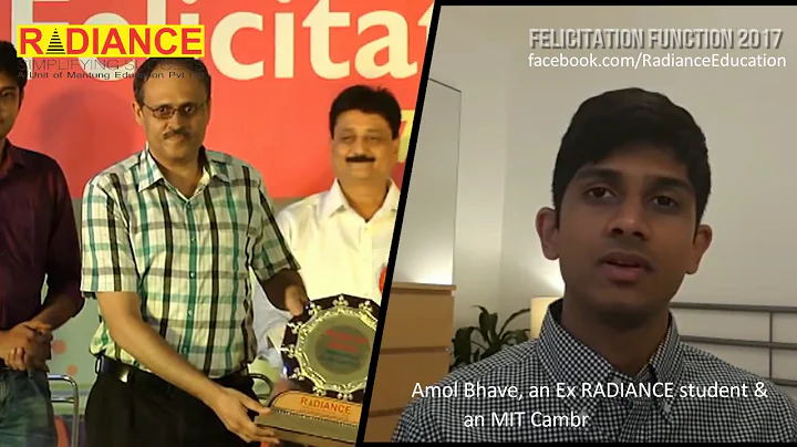 Amol Bhave on Shri Mukund Bhave Scholarship award ...