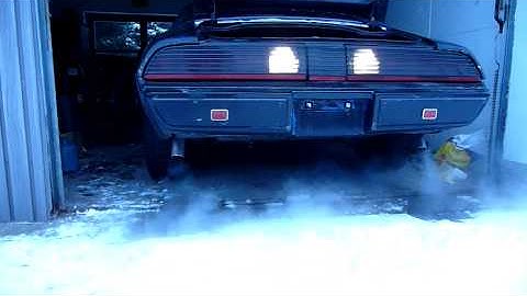 1979 firebird trans am 403 idle exhaust sound