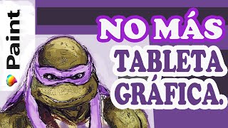 ES FÁCIL DIBUJAR EN PAINT CON EL MOUSE - DIBUJO DIGITAL PRINCIPIANTES.