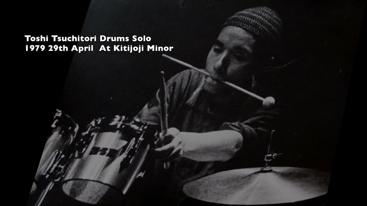 Toshi Tsuchitori Solo Drums 1979 29th April at Kichijoji Minor