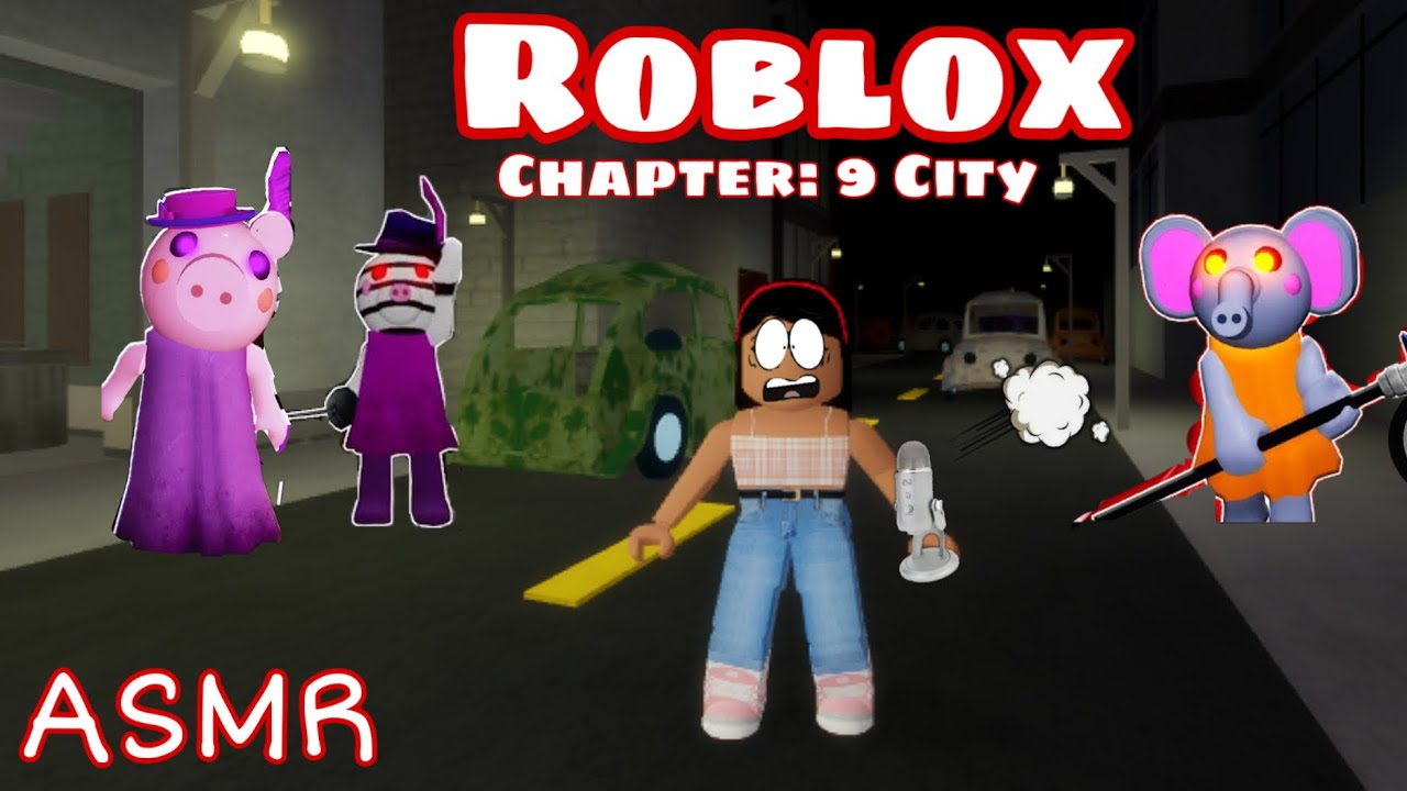 ASMR Roblox PIGGY Chapter 9 [CITY]  ✨(whisper/ramble)