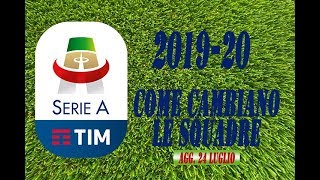 Calciomercato Serie A - Come cambiano le squadre - Classifica Serie A 2019/20 (24 luglio) screenshot 4
