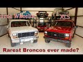Are these the rarest ford Broncos ever made?