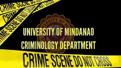 MOCK CRIME SCENE PROCESSING( FINAL REQUIREMENTS OF CRI 222)