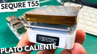 Como Desoldar Componentes SMD Fácil Usando Plato Caliente SEQURE T55