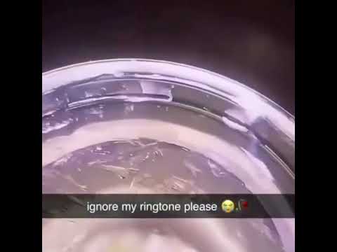 ignore my ringtone please -meme