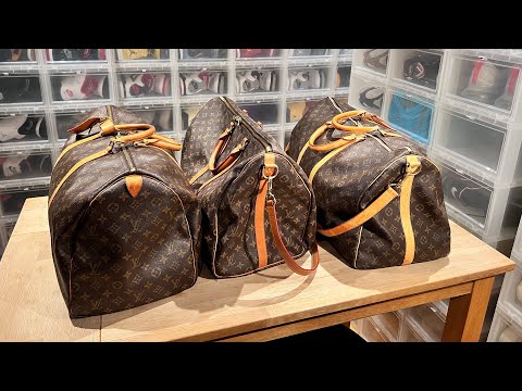 How to spot a fake Louis Vuitton Keepall 55 Bandoulière Monogram