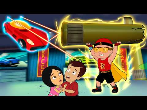 Mighty Raju - Remote Car Out of Control! 🤯| Cartoon for Kids in Hindi | kids adventure cartoon