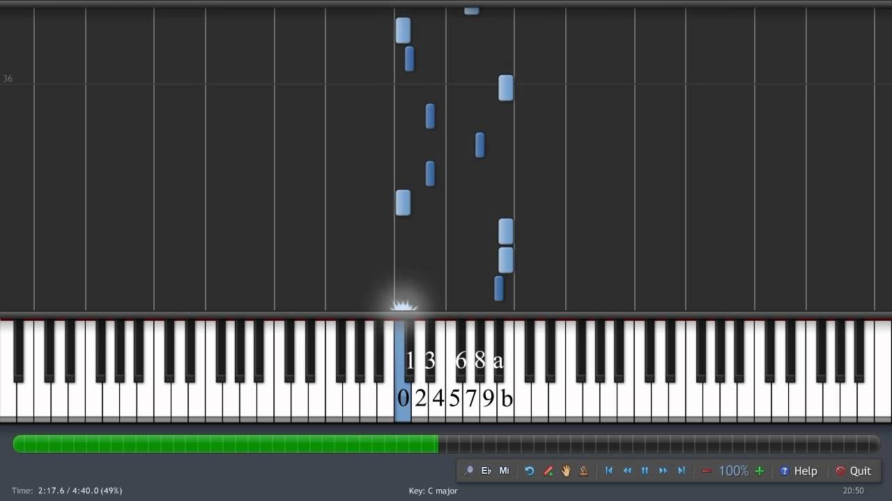 The sound of pi (base 12 in chromatic scale) - YouTube