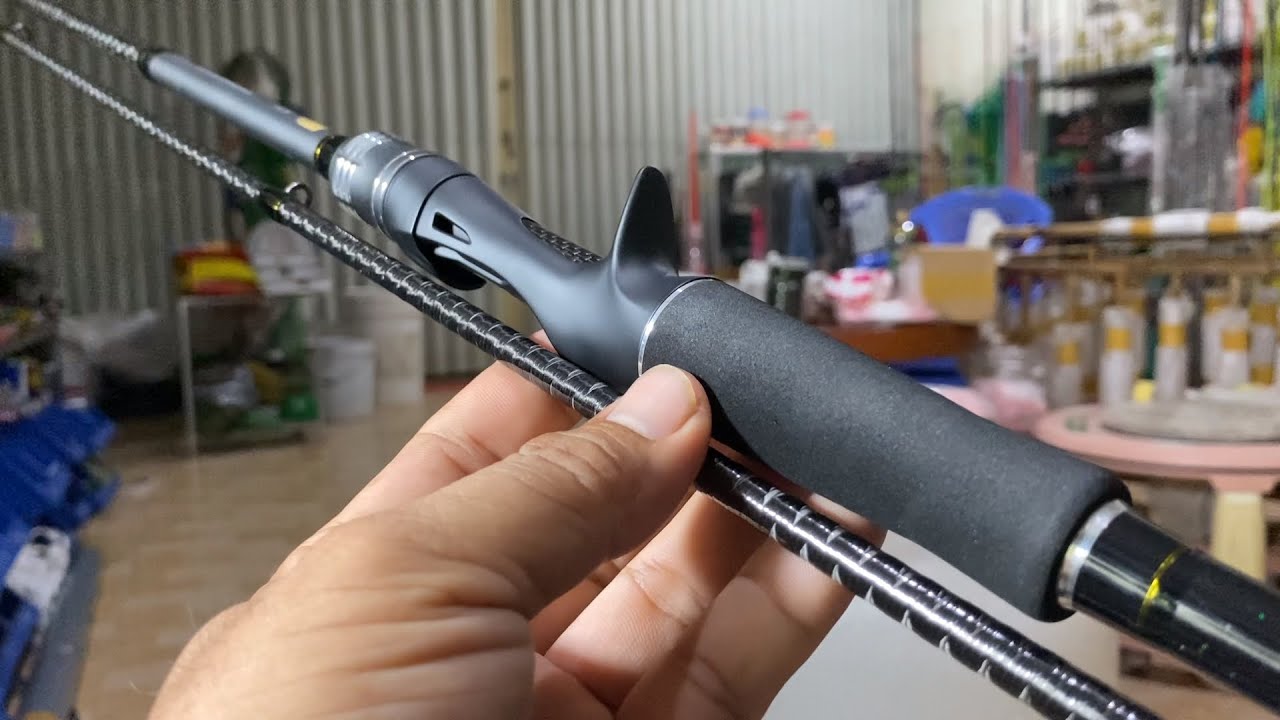 Cần bulava titanium, mẫu mới nhất, chuyên câu lure bắt cá bạo lực, bảo hành ngọn 10 tháng