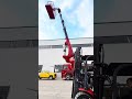 5-ton forklift with front-mounted truck crane #export trade