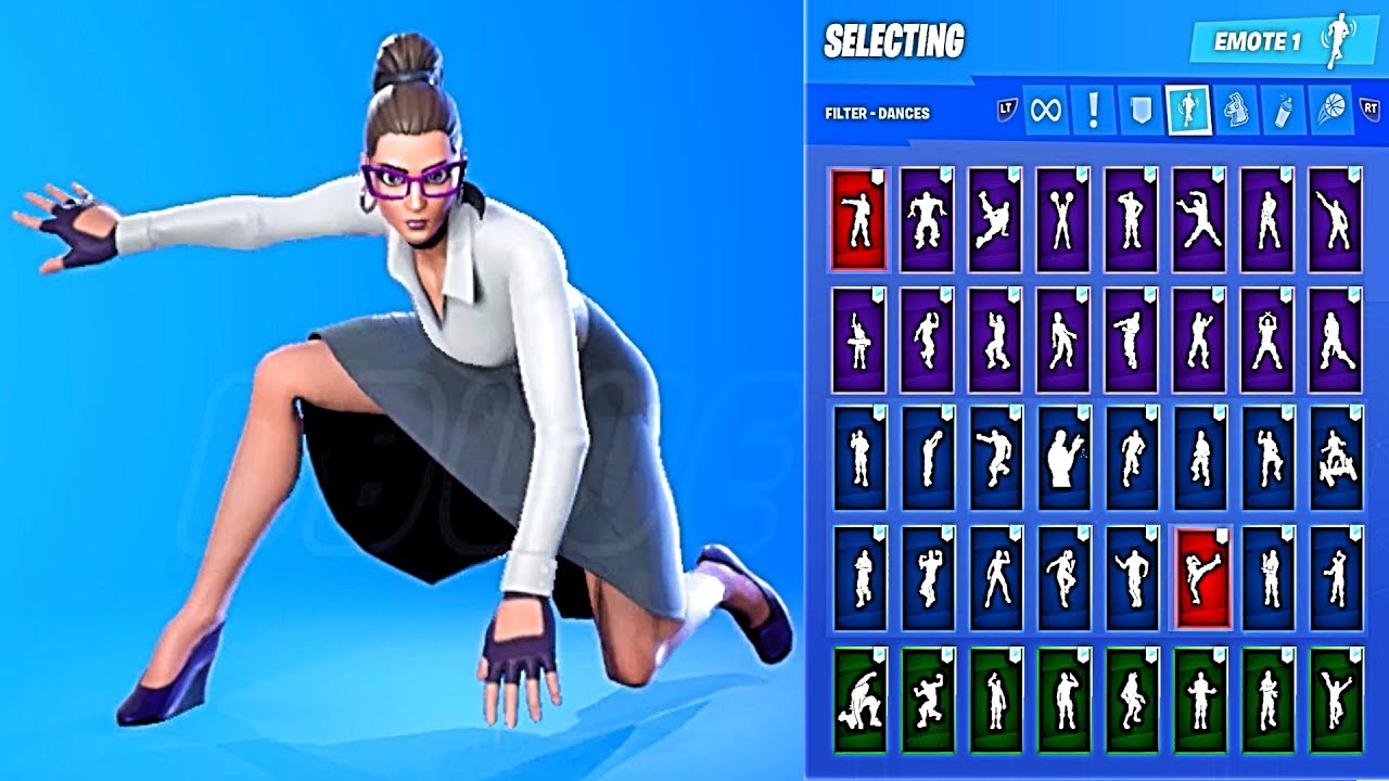 🔥 Jennifer Walters Skin Showcase With All Fortnite Dances And Emotes 😱 Youtube 