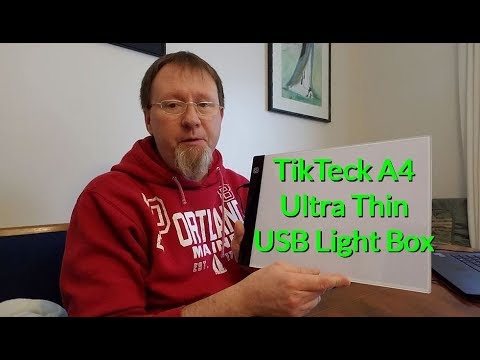 Light Box Review - TikTech A4 USB Light Box