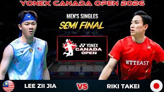 Intense Battle! Lee Zii Jia vs Riki Takei | Badminton Canada Open 2026 Semifinal Highlights screenshot 5