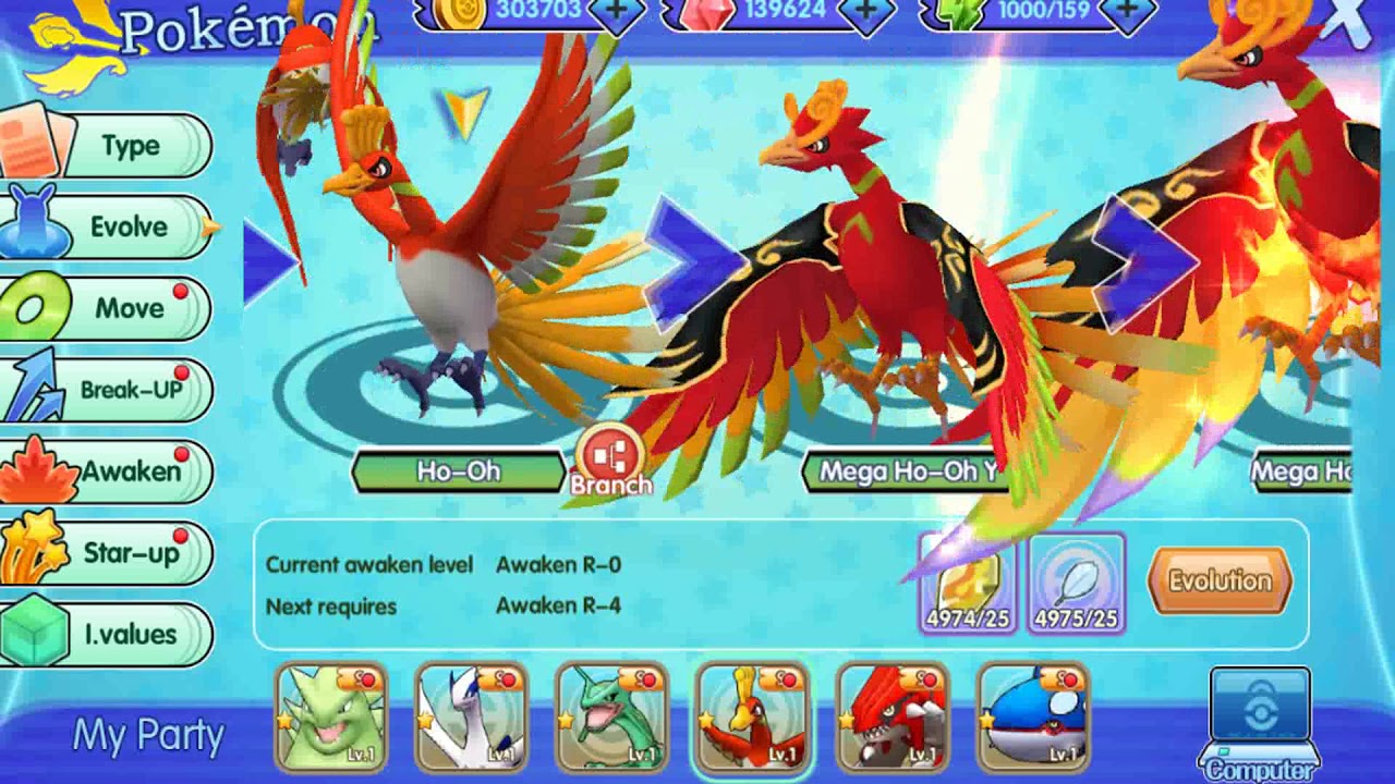 Pocketown - SS & Type of all Mega Y forms - YouTube