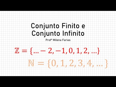 Conjunto Finito e Conjunto Infinito