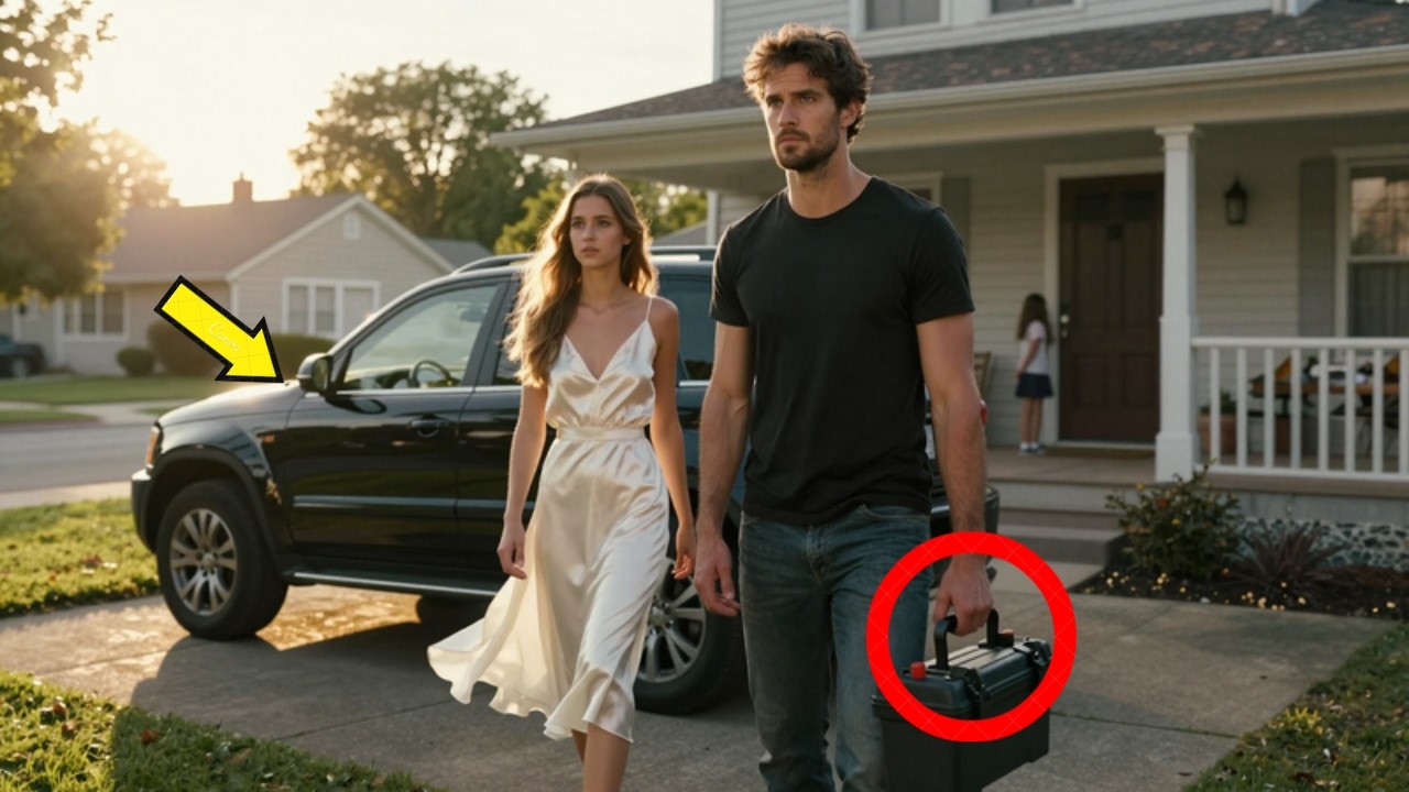 Single Dad Helped a Woman at Dinner — Days Later, a Black SUV Stopped at His Door