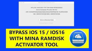 IOS15 Bypass with Sim Working lll Mina Ramdisk Activator Tool lll