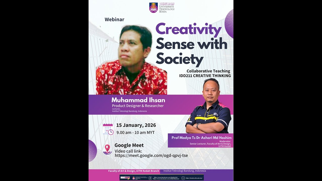 CGCT session IDD 211 with guest lecture Dr Ihsan on 15th January 2026