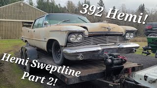 Pulling The Donor 392 Hemi! 1958 Imperial! Hemi Sweptline Part 2!! by Lambvinskis Garage 2,193 views 1 year ago 12 minutes, 1 second
