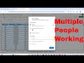 How to Share Excel Online Workbook to Other People Can Work on it at the Same Time! #excel #howto