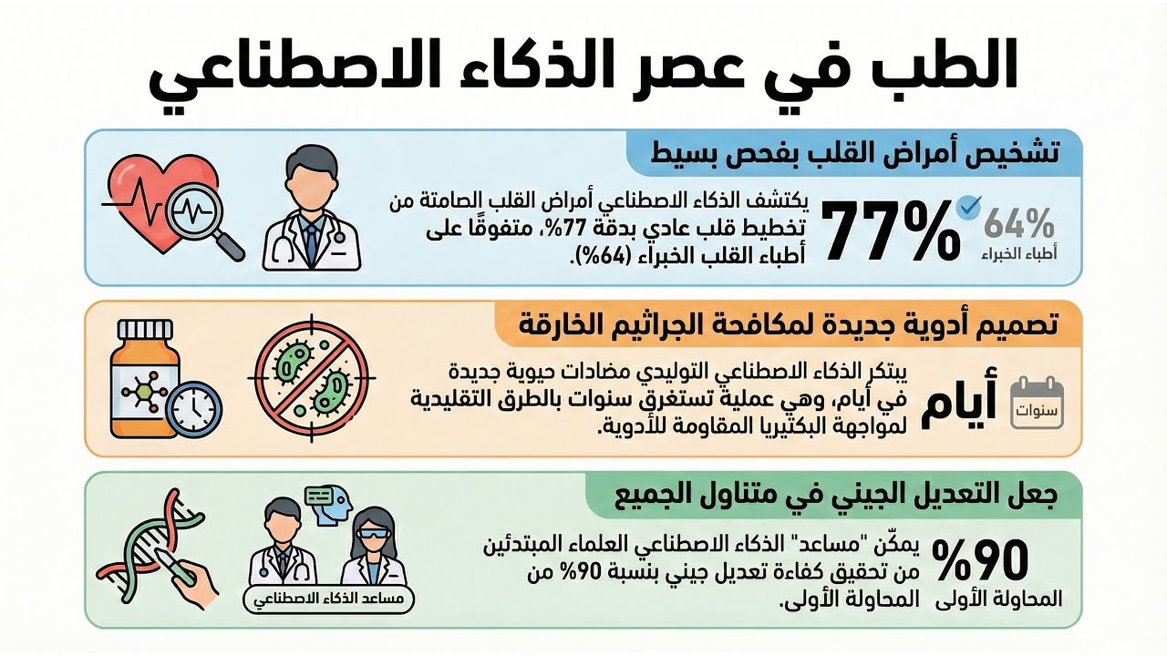 اهم التطورات الطبية المتوقعة في عام 2026
