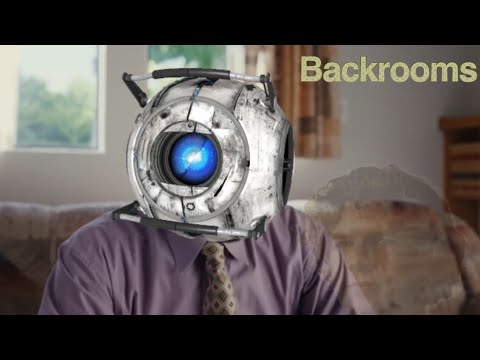 "I AM *not* A MORON" (A Backrooms meme)