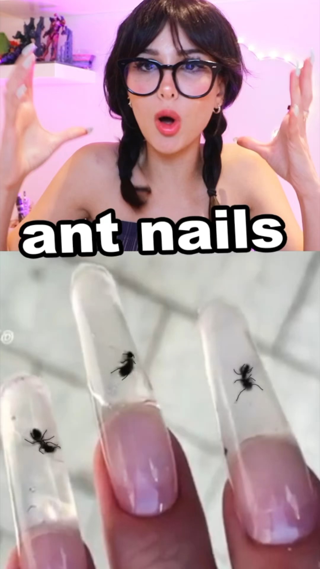 Nail Art... but it's ANTS