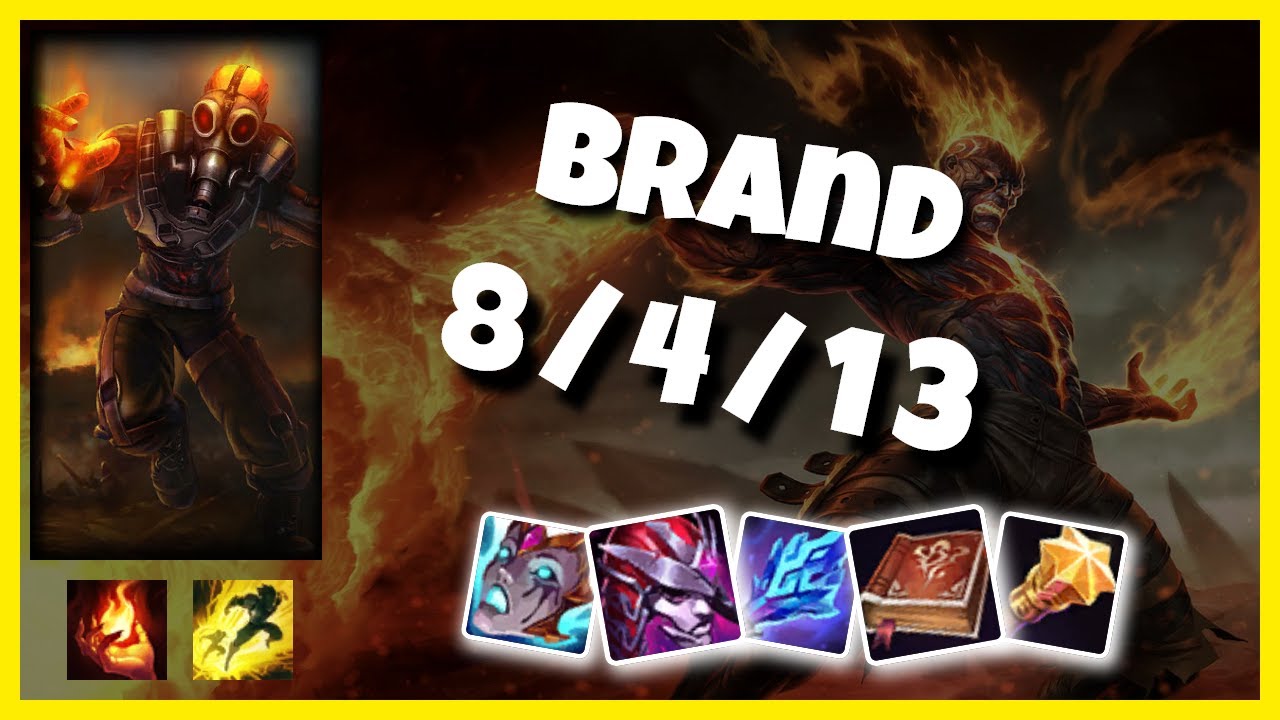 Brand vs Leona EU Challenger SUPPORT (8/4/13) Gameplay Replay - Patch 10.23