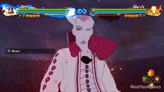 Isshiki Otsutsuki Complete Moveset - Naruto X Boruto Storm Connections 4K 60FPS