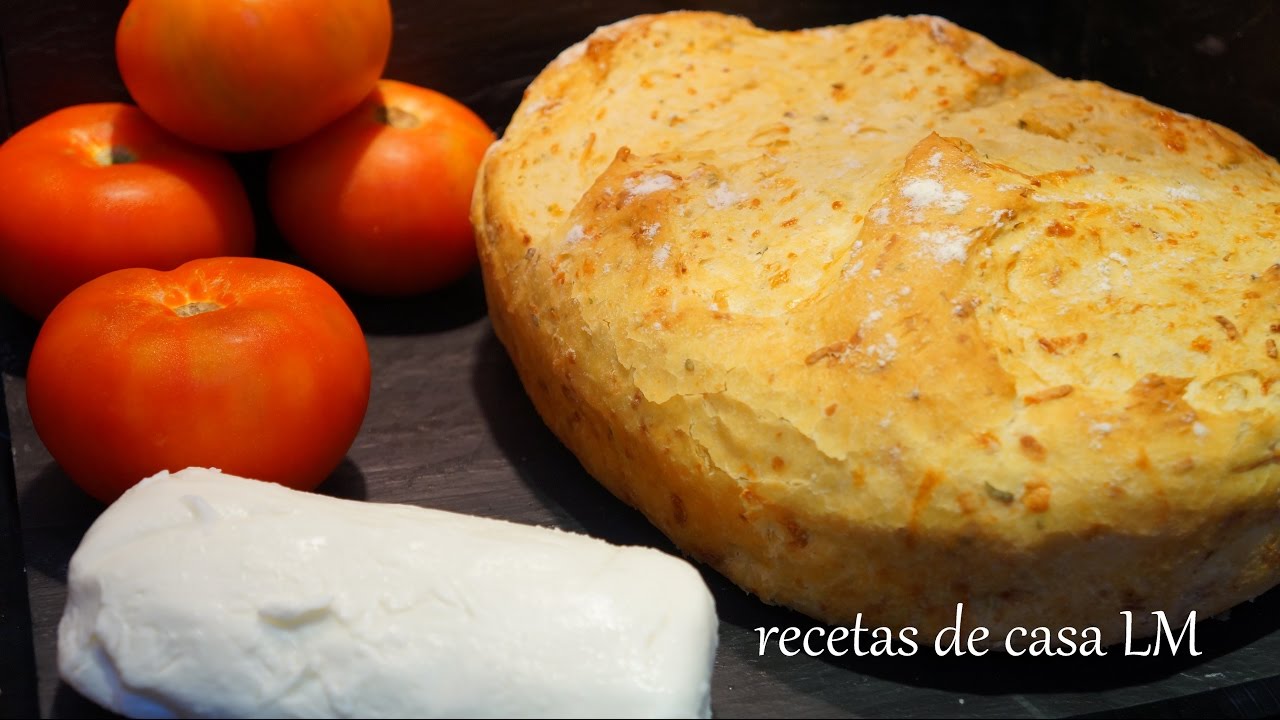 PAN DE QUESO CASERO RÁPIDO Y CON TRUCO PARA EL HORNEADO