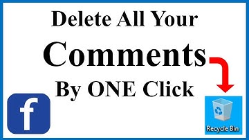 How to delete all your comments on Facebook One Click